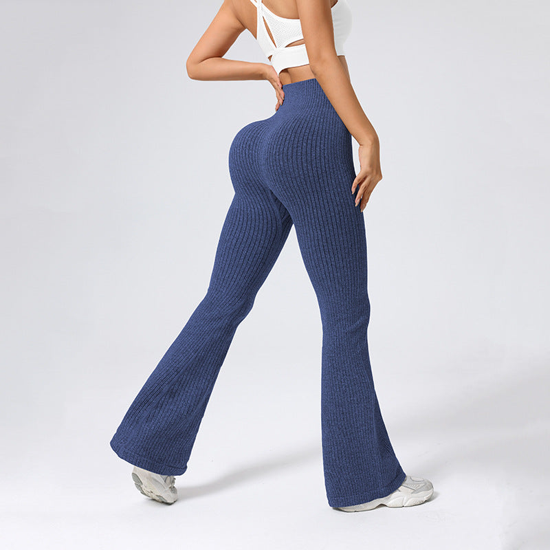High-Waisted Flared Yoga Pants