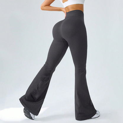 High-Waisted Flared Yoga Pants