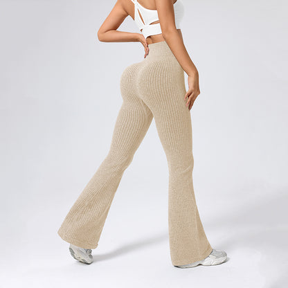High-Waisted Flared Yoga Pants